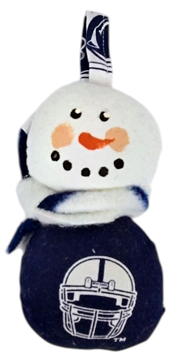 Penn State Nittany Lions Snowman Plush Ornament
