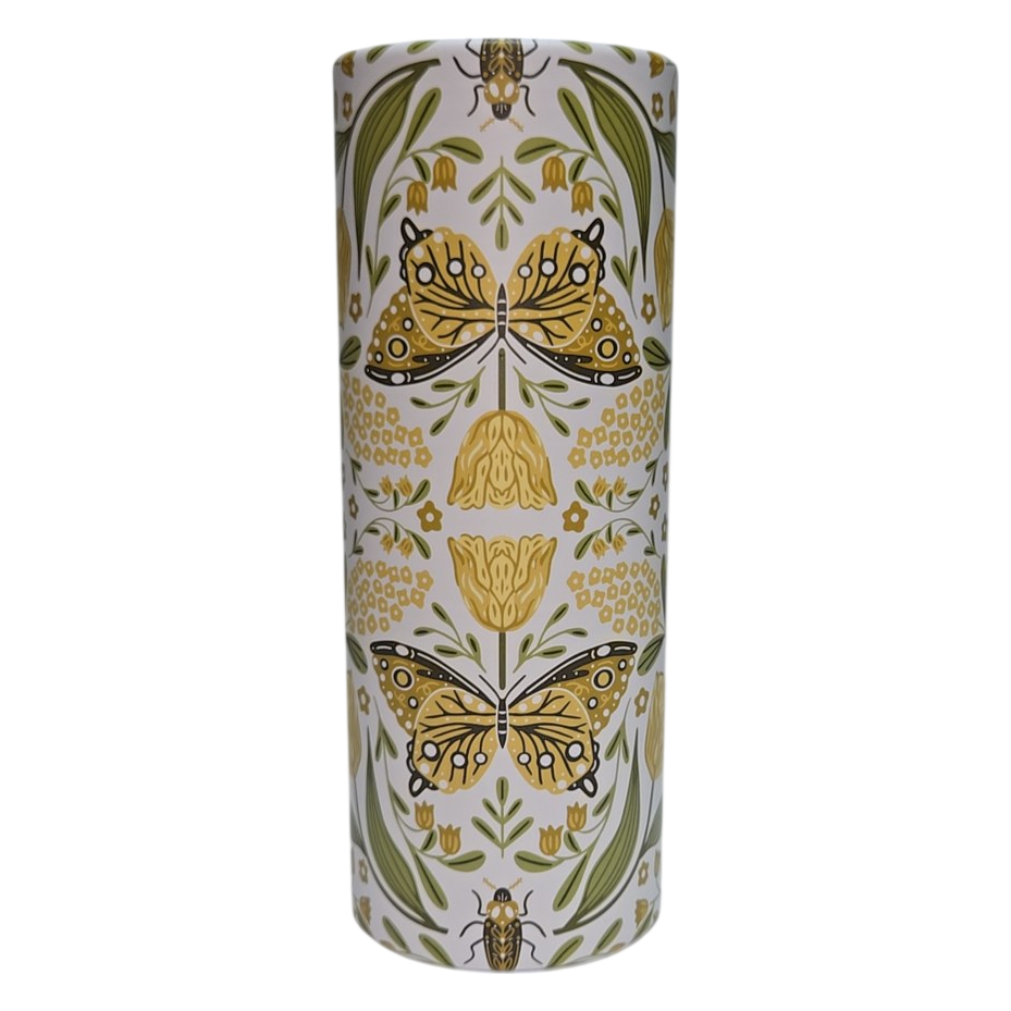 Butterfly Floral Car Cup Holder Tissue Tube