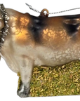 Cow Glass Ornament