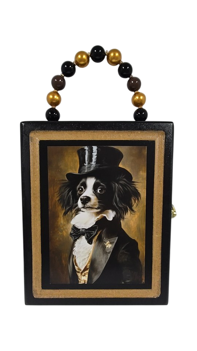 Limited Edition TORO Dapper Dog Cigar Box Purse