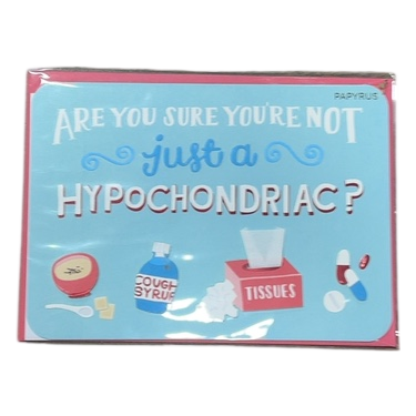 Papyrus Get Well Greeting Card