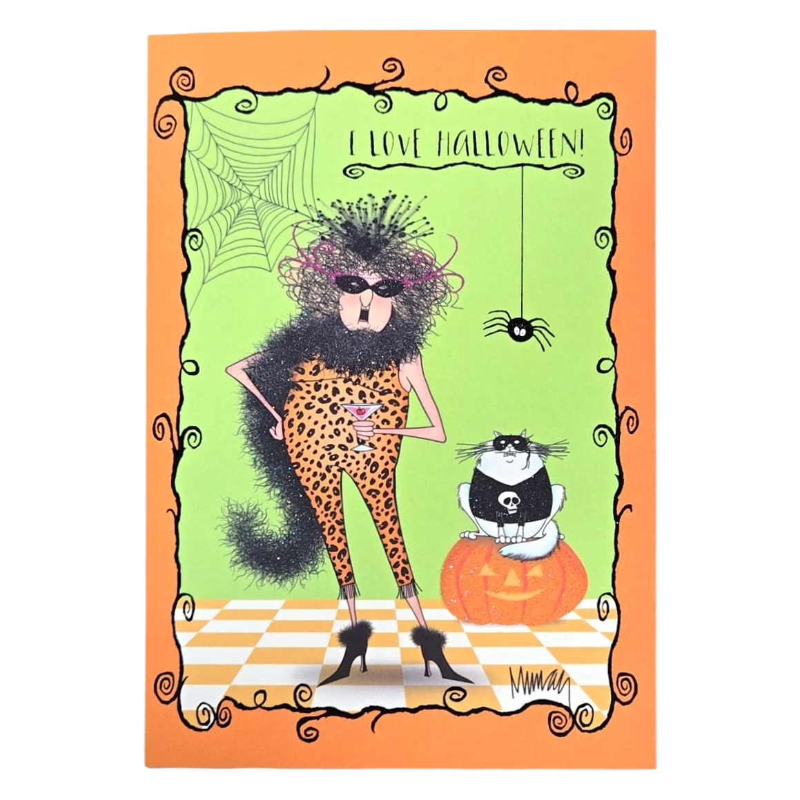 Plenty of Candy, No Relatives Halloween Card