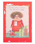 Nice Until Proven Naughty Christmas Card