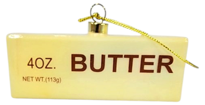 Butter Stick Novelty Christmas Ornament