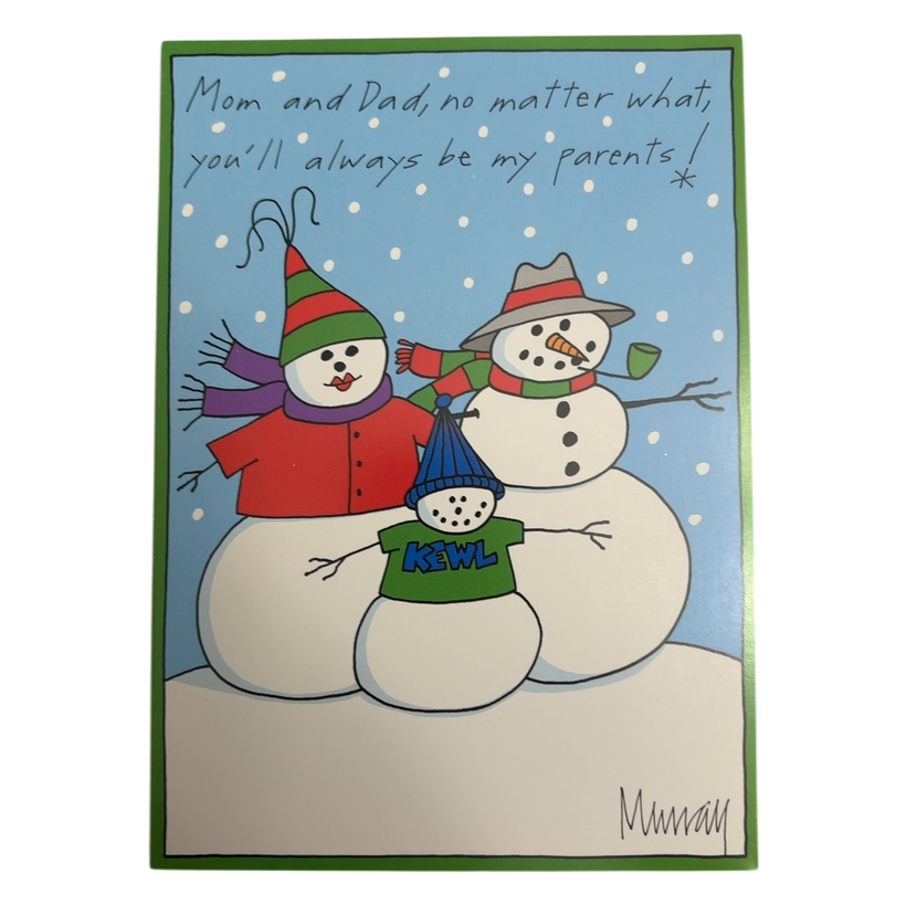 Christmas Greeting Card (To Mom &amp; Dad)