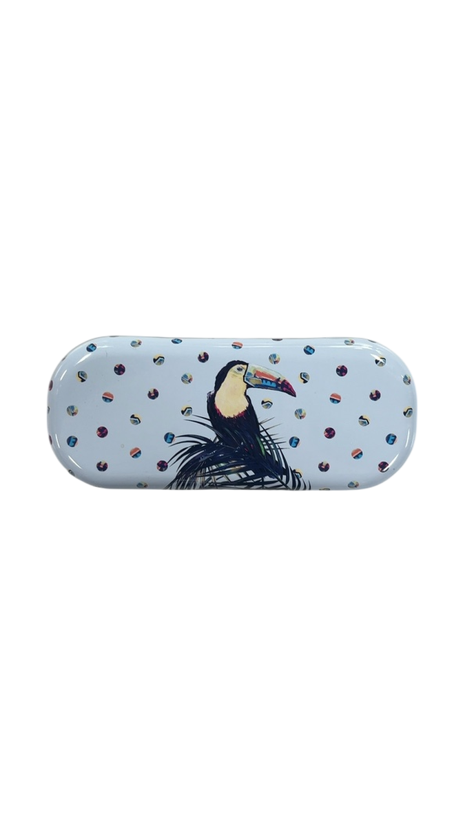 Hard Shell Toucan Eyeglass Case