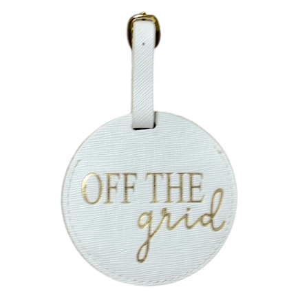 Mud Pie Off The Grid Luggage Tag