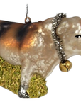 Cow Glass Ornament