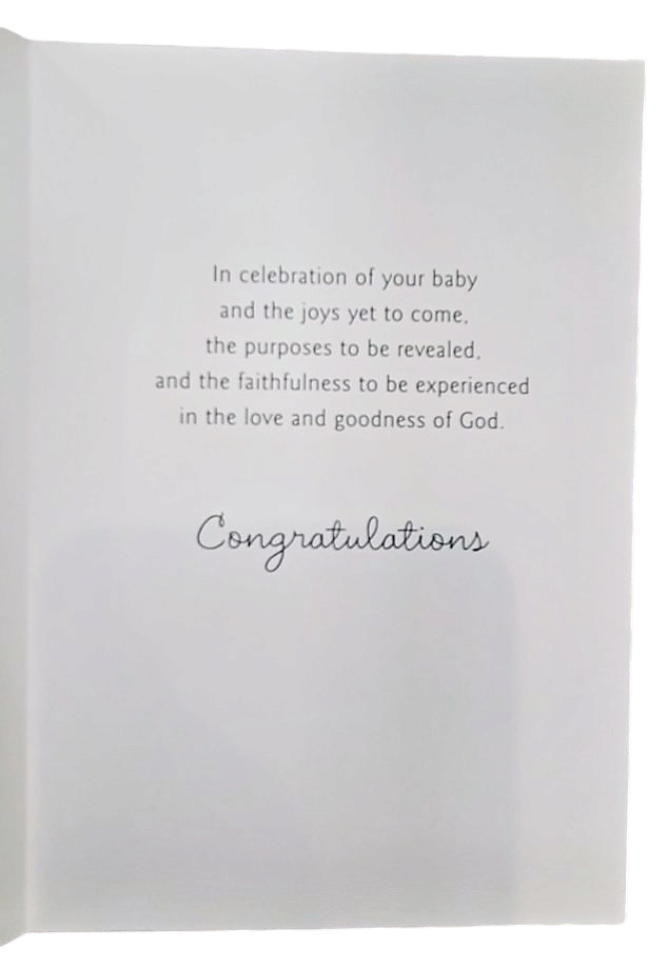 On Your Baby's Special Day Congratulations Greeting Card