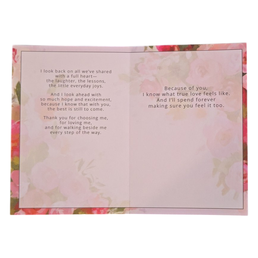 To My Wife With Love Anniversary Card