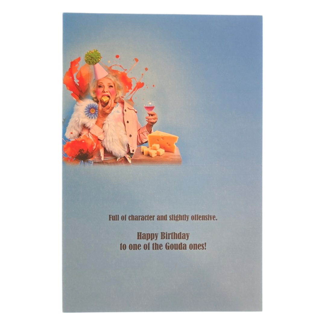 Age Like an Old Cheese Funny Birthday Card