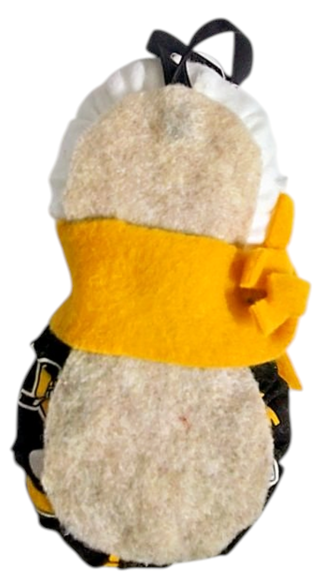 Pittsburgh Penguins Snowman Plush Ornament