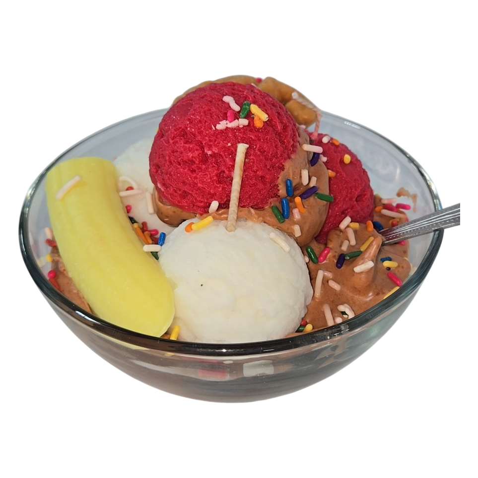 Sundae Dessert Candle