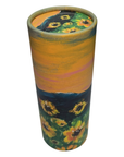 Sunflower Sunset Hand-Painted Tissue Tube – Cup Holder Size