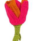 Handmade Crochet Tulip Flower Doll