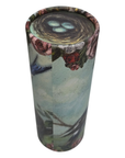 Bird & Nest Vintage Art Cylinder Tissue Holder for Car Cup Holder