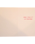 More Fabulous Every Year Birthday Card