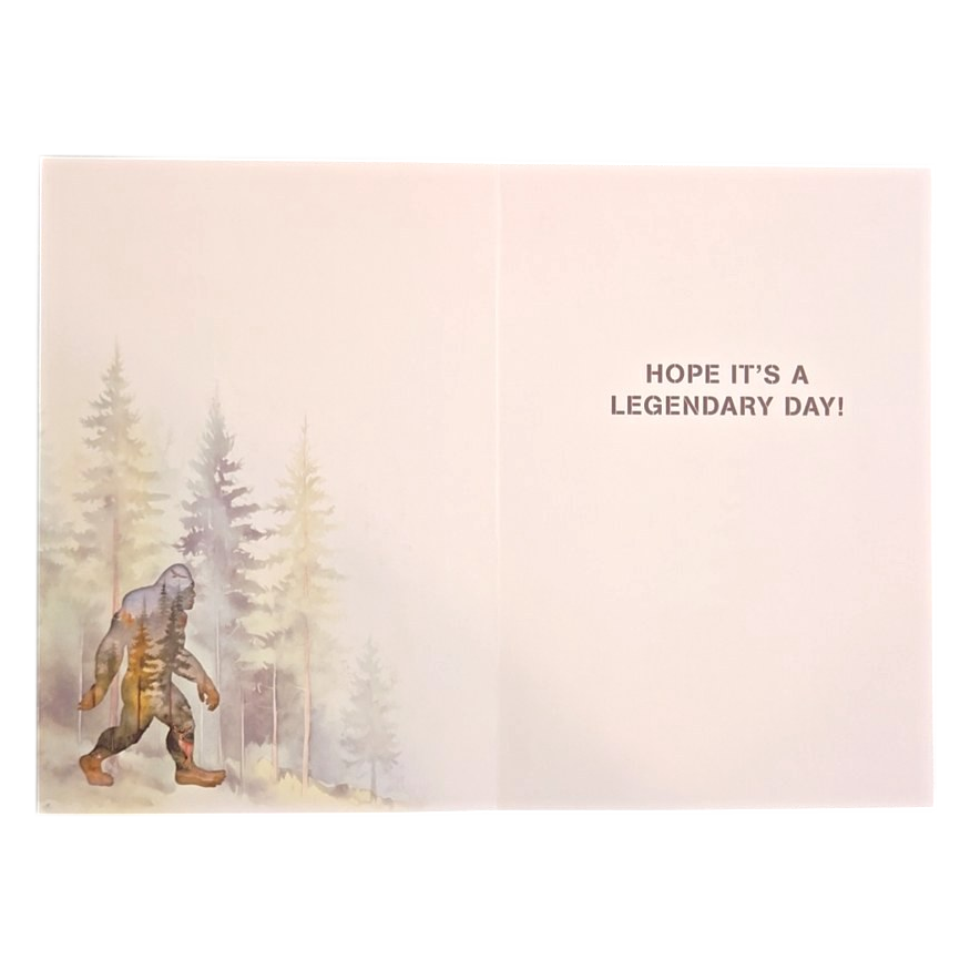 Big Deep Cleansing Breath Inspirational Greeting Card