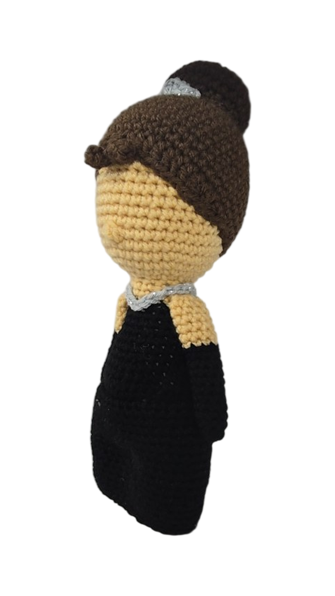 Audrey Hepburn Crochet Amigurumi Doll