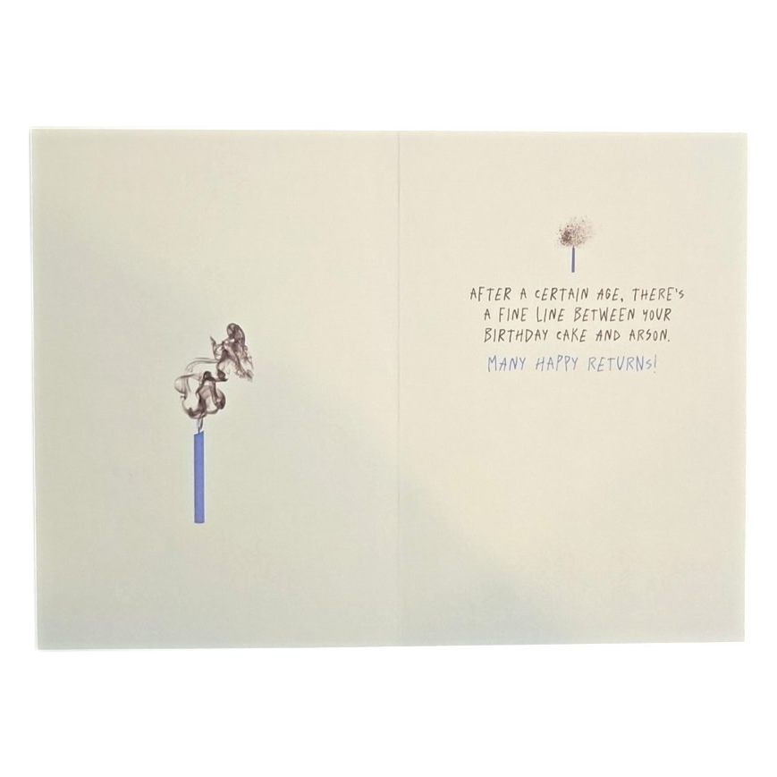 Quirky Man Napping in Armchair Greeting Card