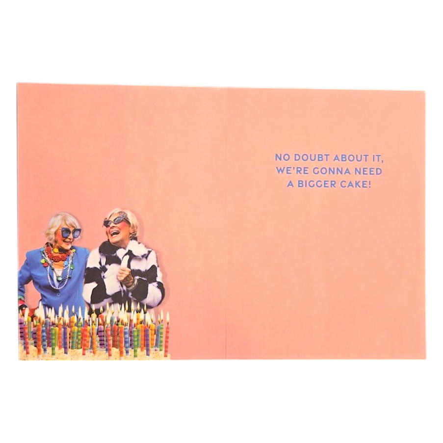 Happy Birthday Fabulous Ladies Greeting Card