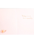 Hope Comfort and Peace Seashell Greeting Card