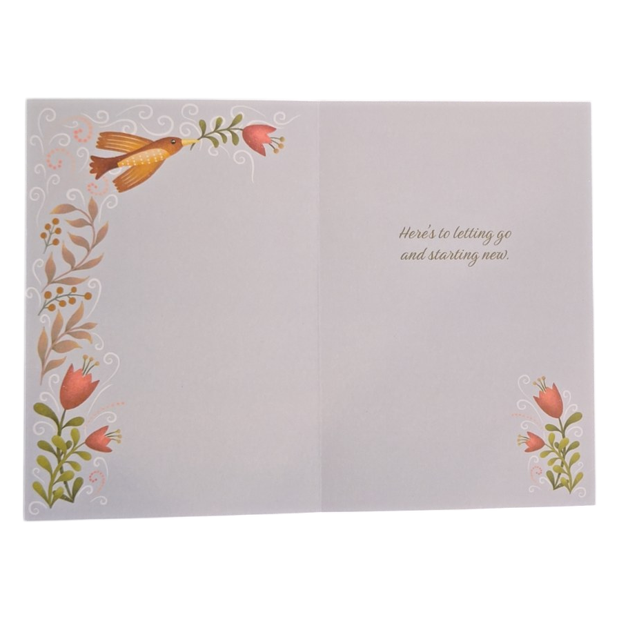 Big Deep Cleansing Breath Inspirational Greeting Card