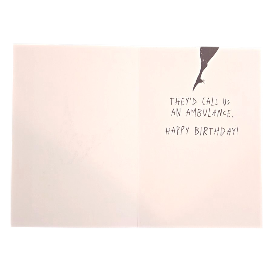 Pole Dance Wild and Crazy Cat Card