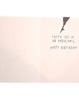 Pole Dance Wild and Crazy Cat Card