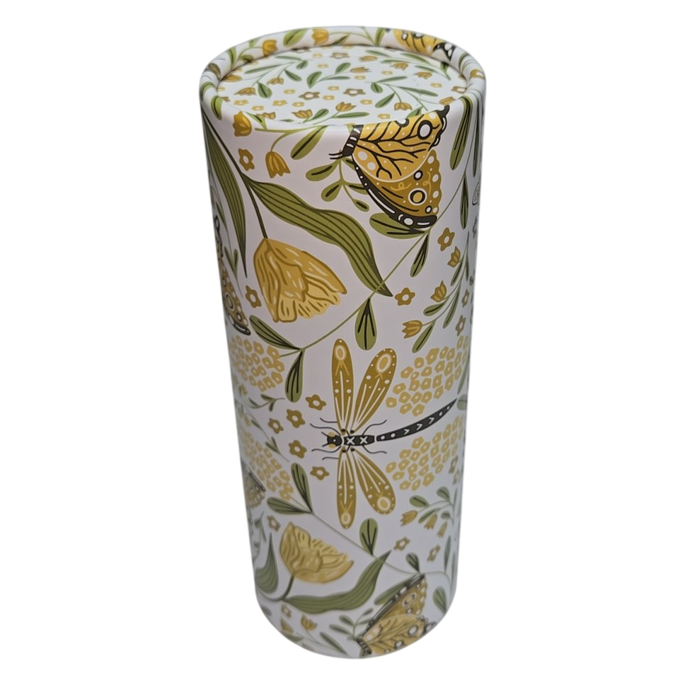 Butterfly Floral Car Cup Holder Tissue Tube