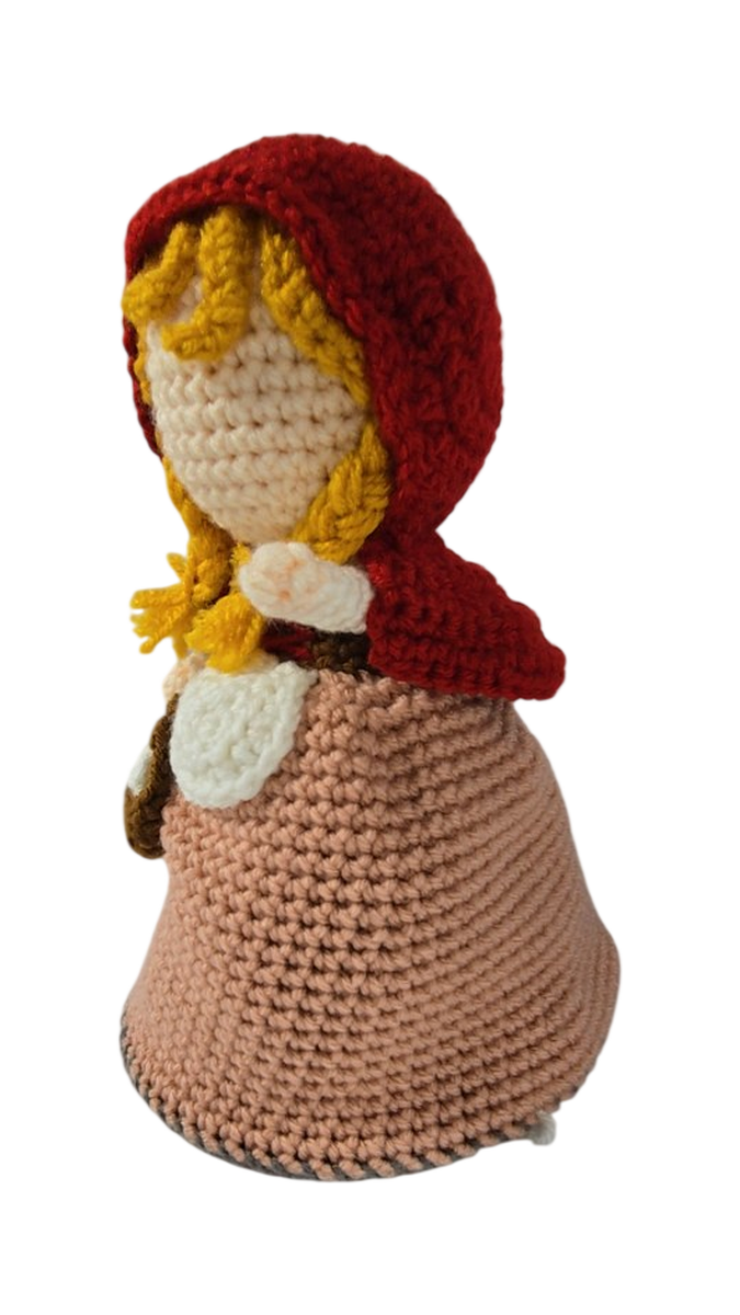 Little Red Riding Hood Crochet Amigurumi Doll