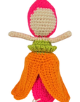 Handmade Crochet Tulip Flower Doll