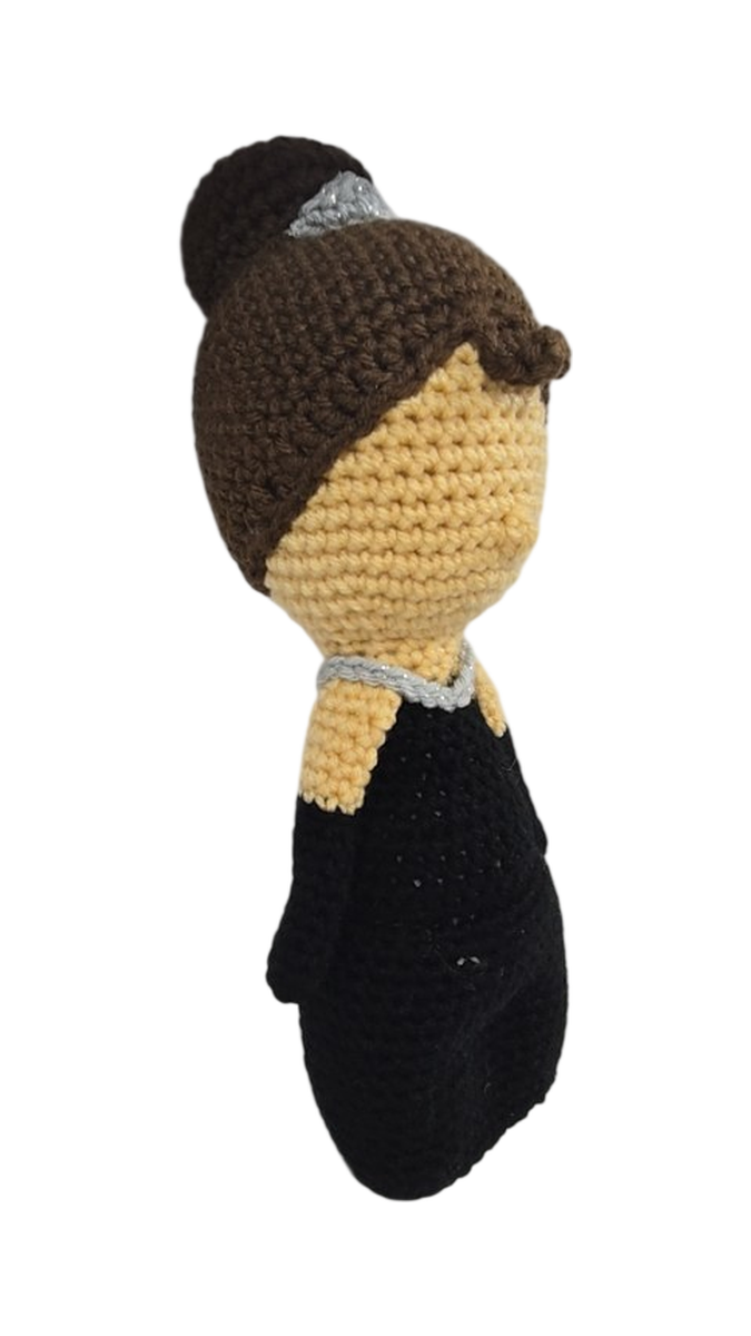 Audrey Hepburn Crochet Amigurumi Doll