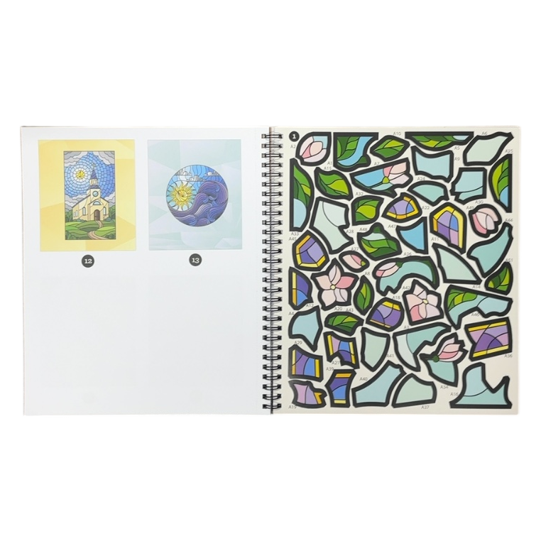 Brain Games Sticker by Number Bible Edition
