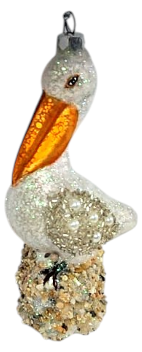 Pelican Christmas Tree Ornament