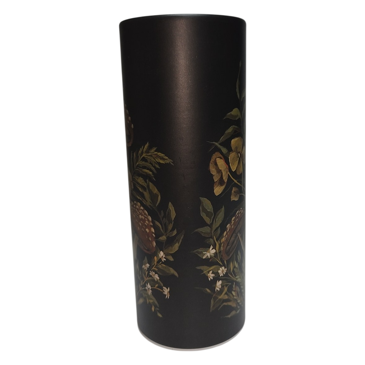 Mushroom &amp; Wildflower Botanical Car Cup Holder Tissue Tube