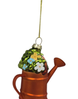 Glass Watering Can Ornament