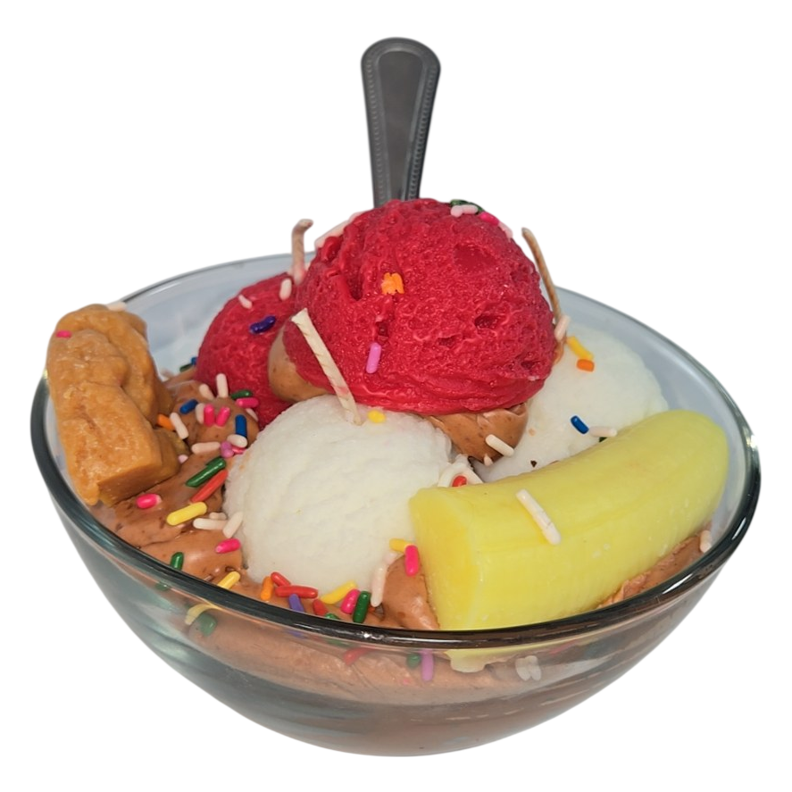 Sundae Dessert Candle