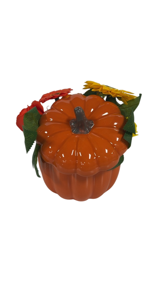 Soap Flowers Sunflowers in Pumpkin