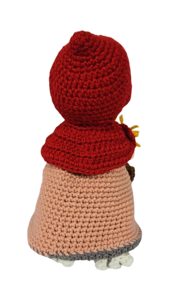 Little Red Riding Hood Crochet Amigurumi Doll