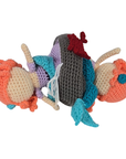 Crochet Mermaid Squishy Amigurumi Doll on Rock