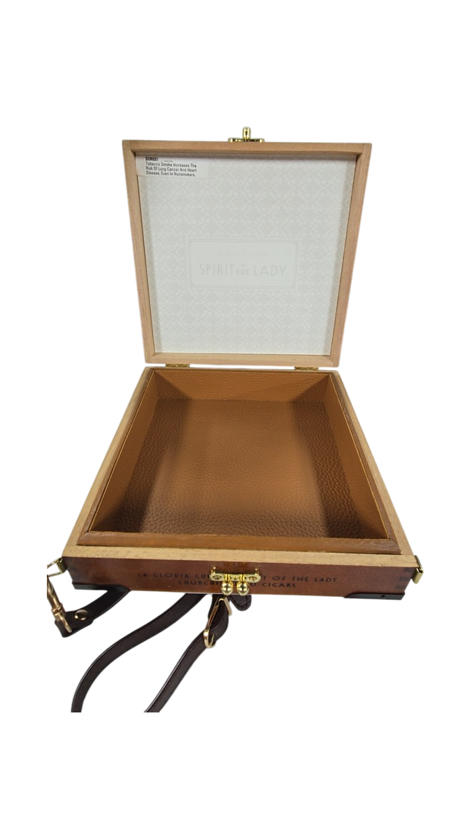 La Gloria Cubana Cigar Box Paisley Crossbody Purse