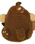 Handmade Crochet Princess Doll Amigurumi – Blonde Girl in Yellow Dress