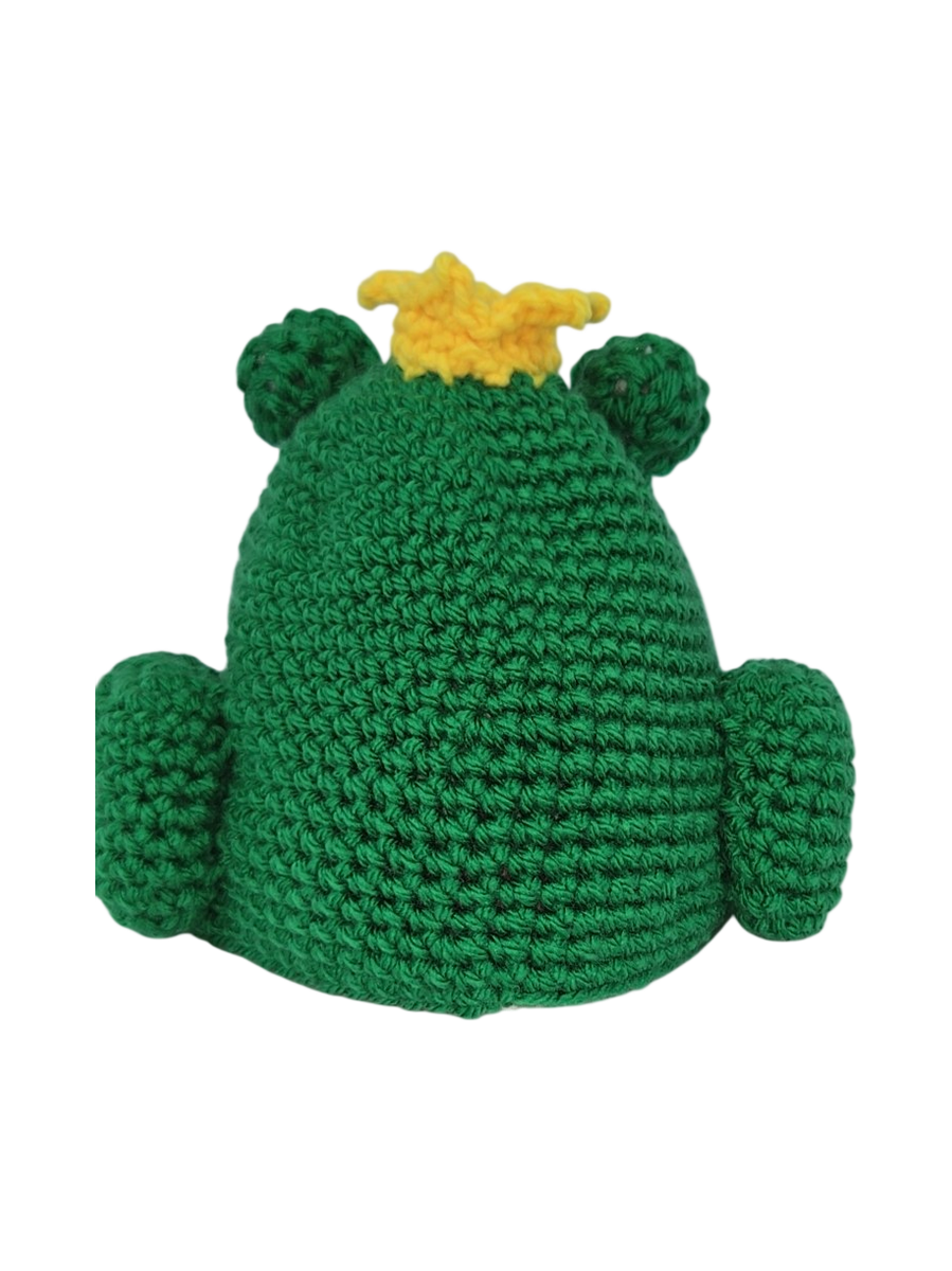 Handmade Crochet Princess And The Frog Amigurumi Doll