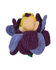 Handmade Amigurumi Crochet Princess Peony Doll – Purple & Lavender