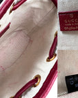 Gucci X Doraemon Vintage GG Supreme Mini Bucket Bag