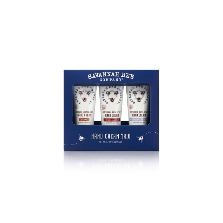 Hand Cream Trio Set in Box - Blue Packaging