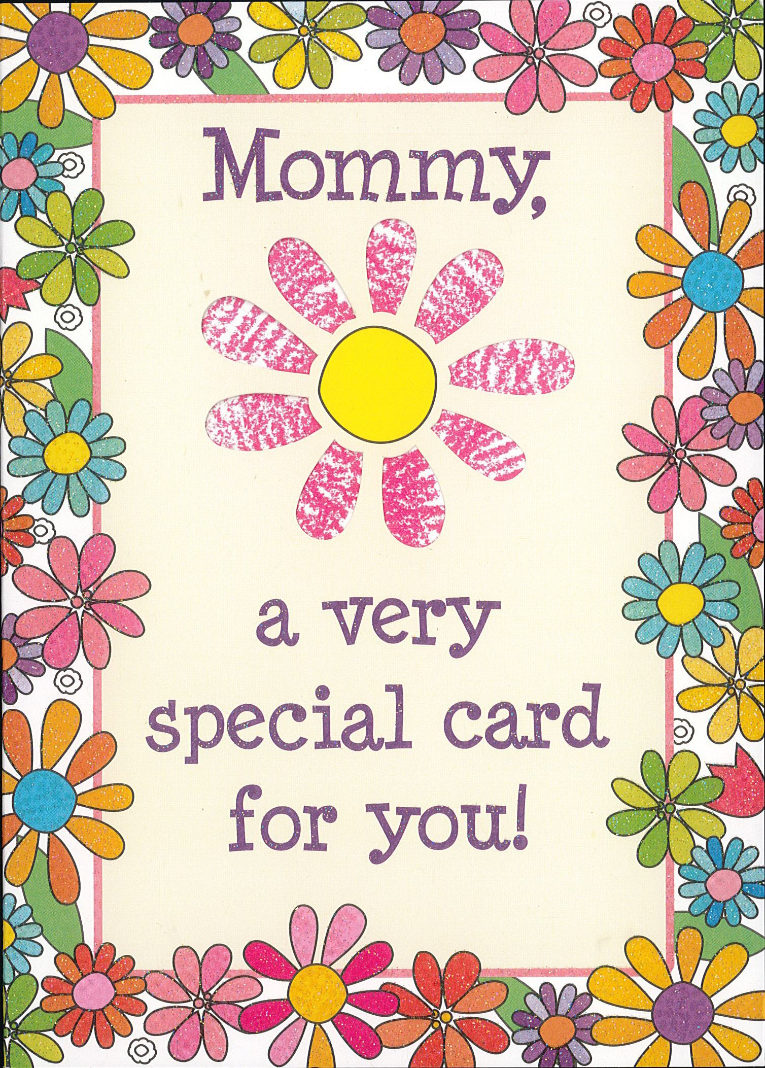 Mother's Day Card (Coloring Card)