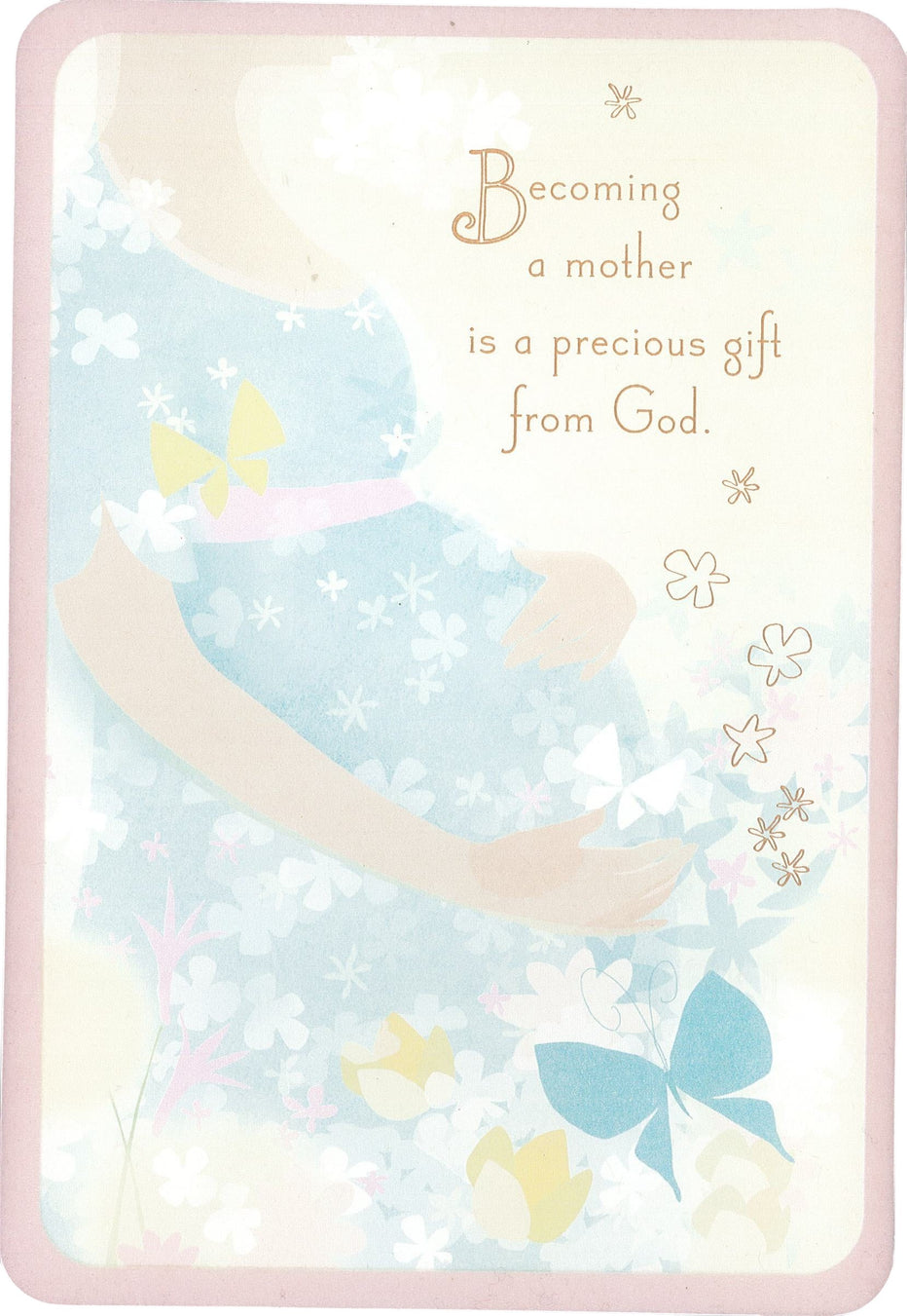 DaySpring Mother's Day Card (Mom-to-Be) – The Strawberry Shop