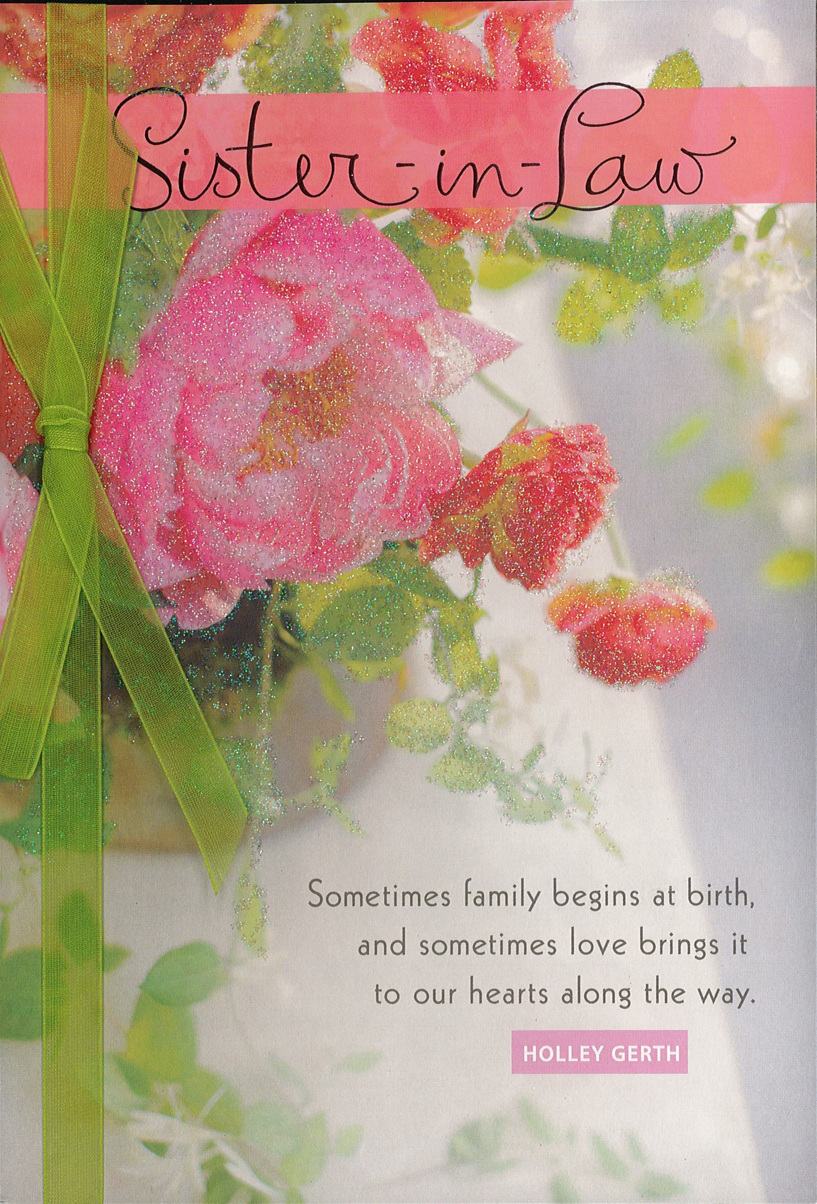 DaySpring Mother's Day Card (Sister-in-Law) – The Strawberry Shop